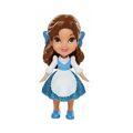 Boneca Mini Princesa Disney Bela Vestido Azul