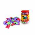Pote Didático Grande ABC 5mm 103 Peças - Evamax (5255)