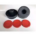 Kit com 2 Rebatedores + 3 discos para Air Hockey